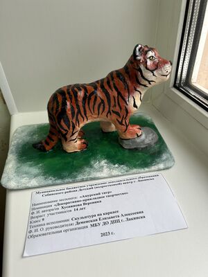 Амурский тигр - Хусаинова Вероника .jpg